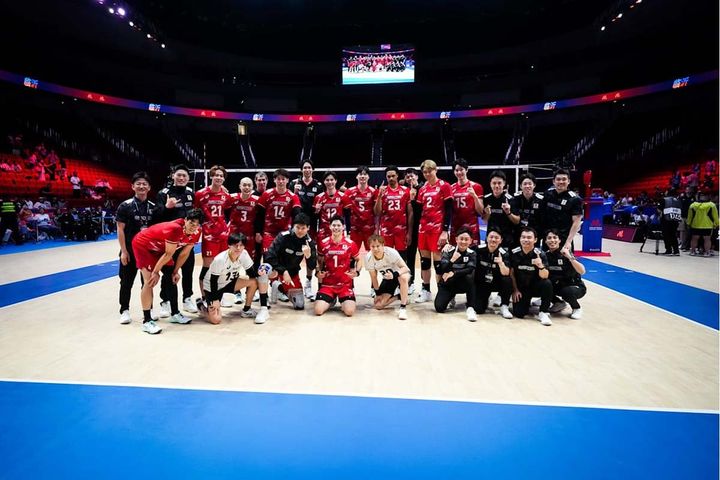 バレーボール男子日本代表（C）Volleyball World