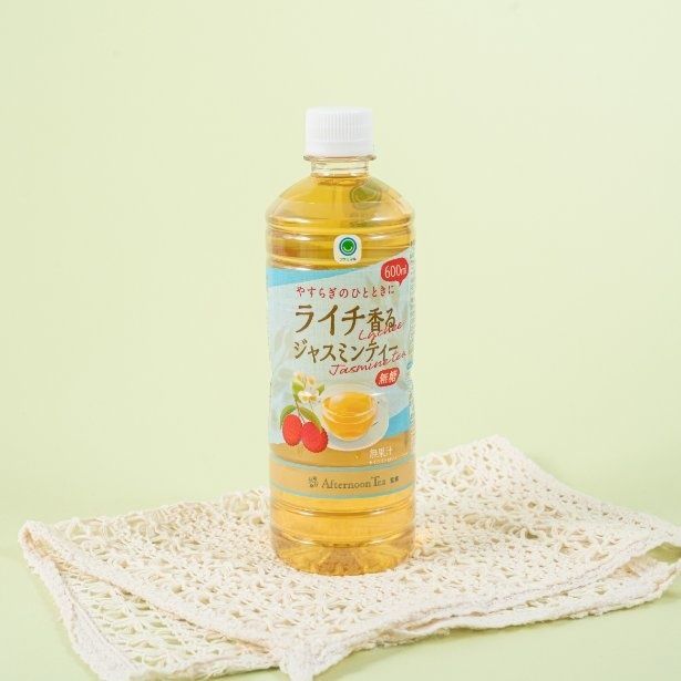 「ライチ香るジャスミンティー」(118円)