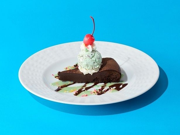 ココスの「チョコミン党ガトーショコラ」