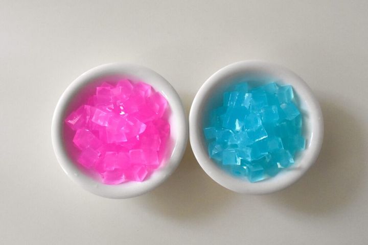 あじさいプリン工程