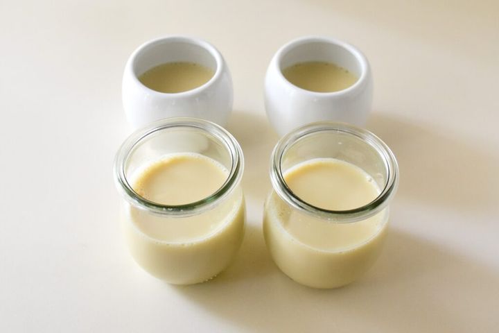 あじさいプリン工程②