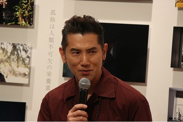 イベントに出てくること自体も珍しい本木