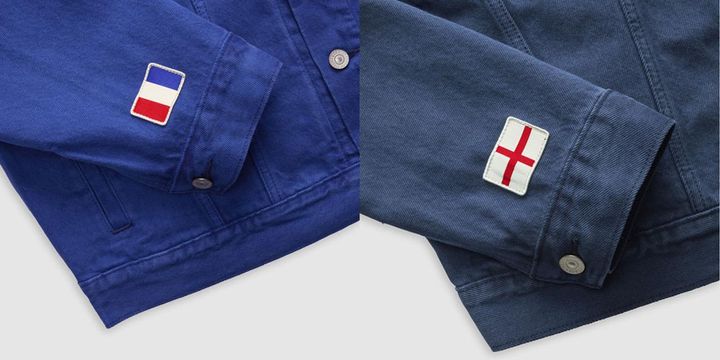 画像1: リーバイスの「フランス、イングランド」ジャケットが大好評！W杯の“新たなファッションアイテム”に