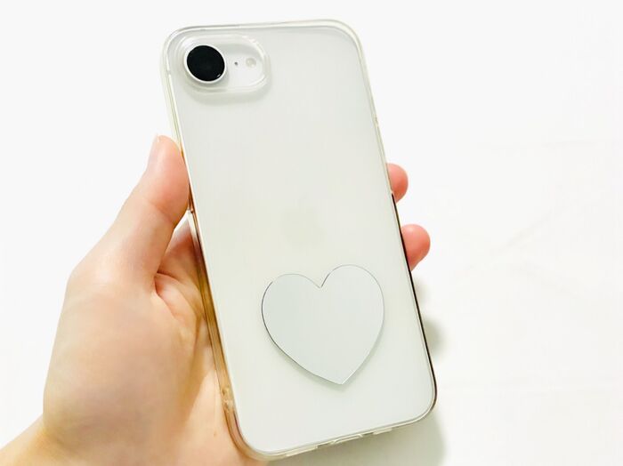 【キャンドゥ】これ110円でいいの！？スマホに貼るだけ「割れないミラー」が想像以上だった