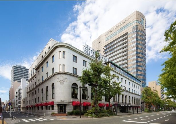 1927年(昭和2年)開業のクラシックホテル、ホテルニューグランドの外観