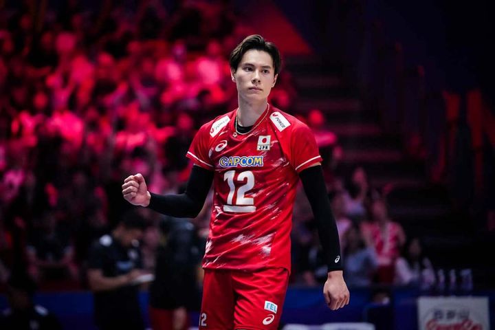 髙橋藍（C）Volleyball World