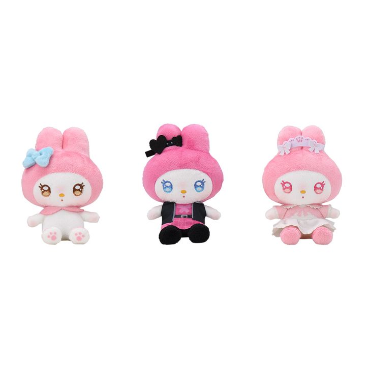 ゆるかわ サンリオキャラクターズ あいぬい ミニぬいぐるみ“マイメロディ” ラインナップ