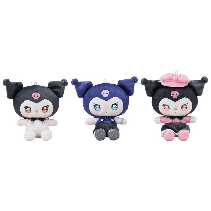 ゆるかわ サンリオキャラクターズ あいぬい ミニぬいぐるみ“クロミ” ラインナップ