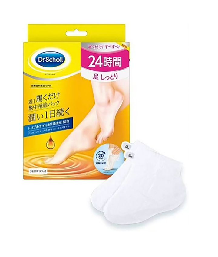 ドクター・ショール 足用集中保湿パック 3セット