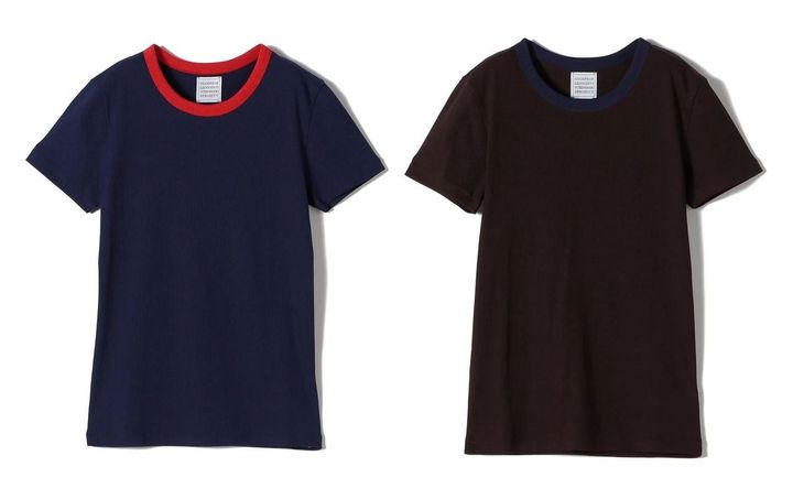 画像: 「クルーネック 半袖 TEE」各￥14,300【GGG】 出典：シップス