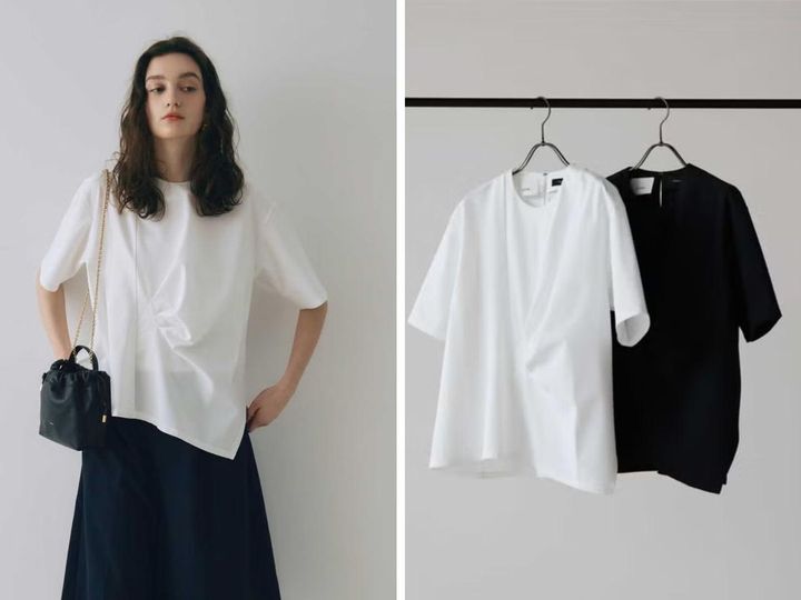画像: 「SERRA TUCK T-SHIRT」各￥24,200【エズミ】 出典：パリゴ