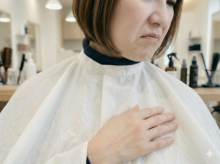 画像: 美容室で「い、息ができない」首に巻かれたタオルが“激臭”だった！ 耐えられず、意を決して伝えたら