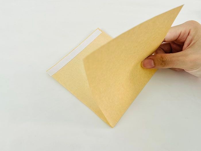 シンプルな『茶封筒』が超おしゃれギフトバッグに大変身♡おうちに余ってたらやってみて！