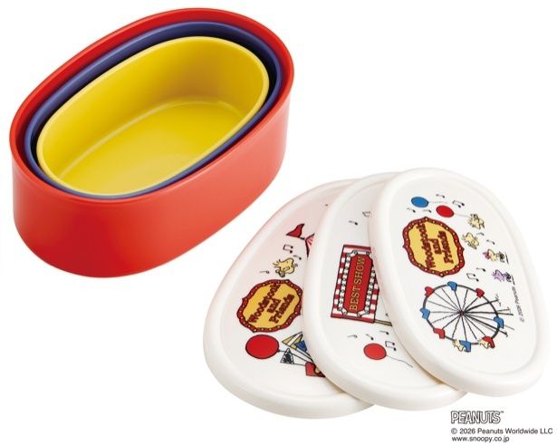 シール容器3Pセット woodstock(カーニバル)