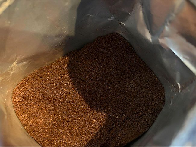 袋を開けた瞬間にふわっとコーヒーの香り