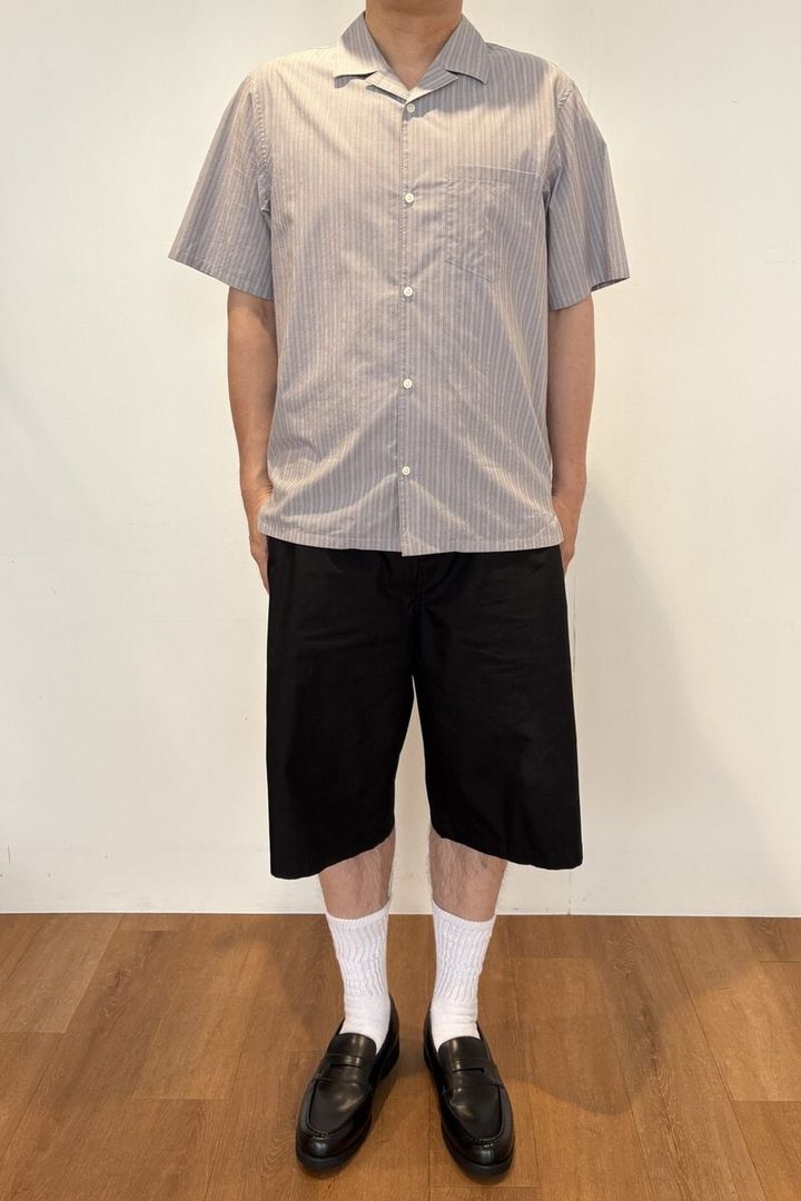 ブロードシャツ 着用