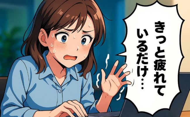 病気発覚 イメージイラスト