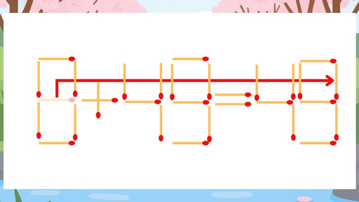 【マッチ棒クイズ】1本だけ動かして正しい式に：8+49=45？の解答画像