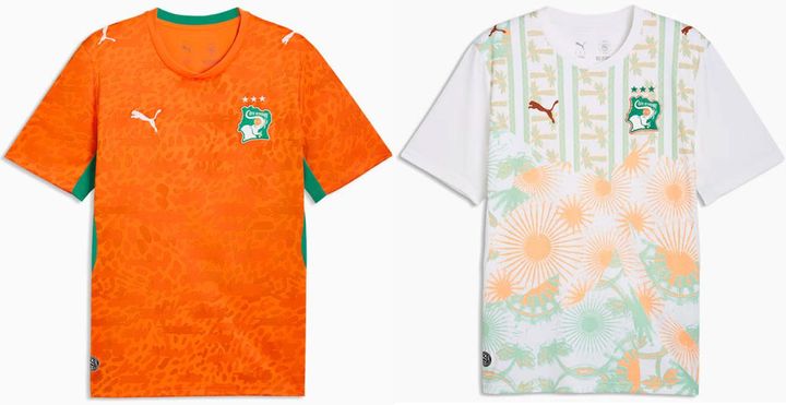 画像: コートジボワール代表 ワールドカップ2026 ユニフォーム