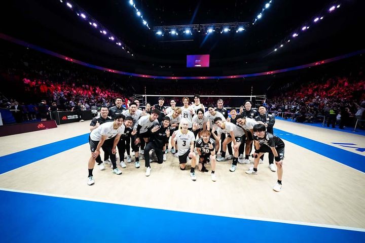 バレーボール男子日本代表（C）Volleyball World
