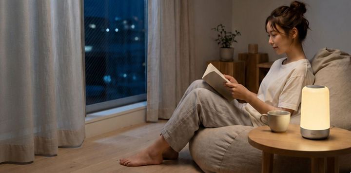 【睡眠の質を爆上げ】寝る前のスマホ時間がご褒美に変わる？スマートガジェット感覚で導入したい「lipro 太陽光スリープライト」
