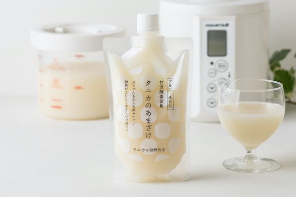 砂糖不使用・アルコール分0.0％。タニカ電器初の自社製造食品タニカのあまざけを発売