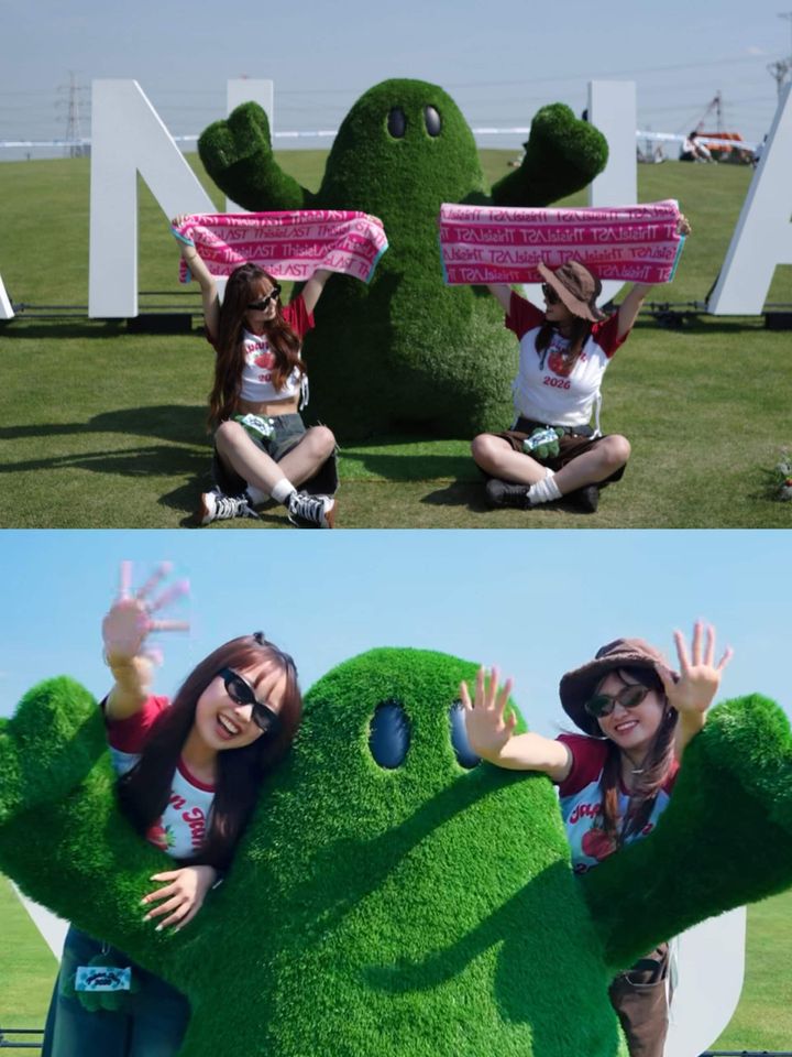 釘本亜美「JAPAN JAM 2026」フォトスポット