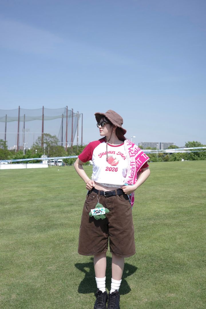 釘本亜美「JAPAN JAM 2026」参戦コーデ