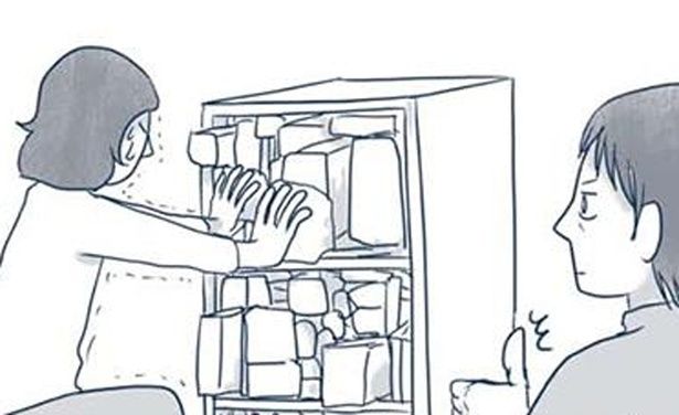 収納につめこむ （C）ゆるりまい／KADOKAWA
