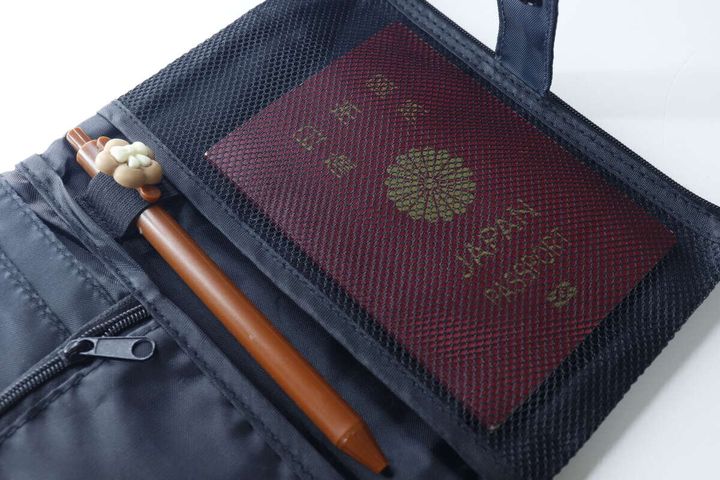 パスポートケース 使用例