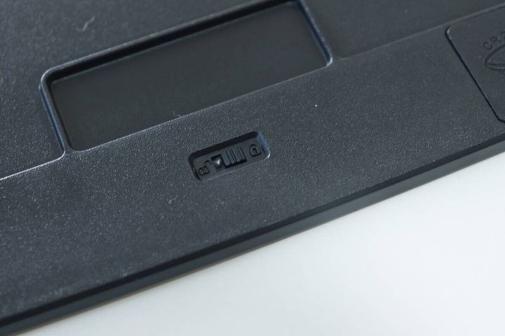 ダイソーの電子メモパット（10.5インチ）のロック機能