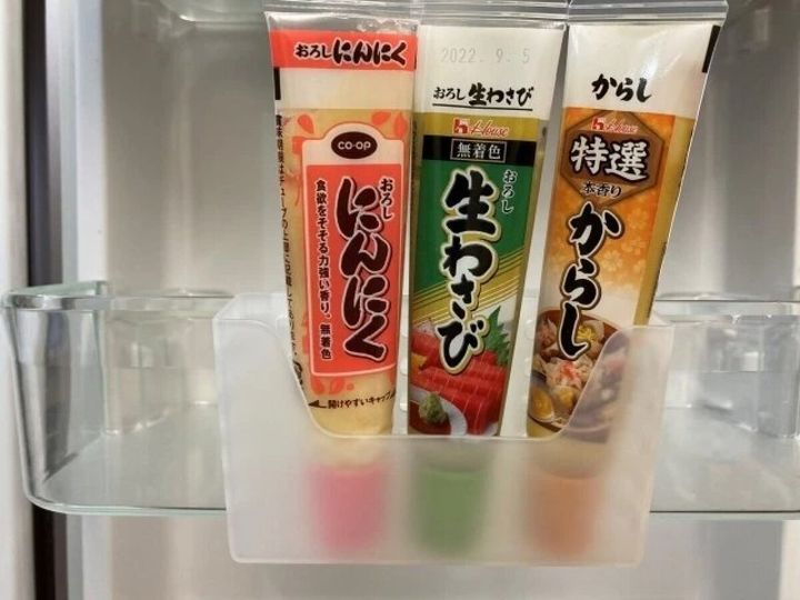 ダイソー ドアポケットすっきりケース（スリム） 使用例 横
