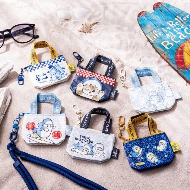 「ミニバッグキーホルダー 6種」(各1320円)