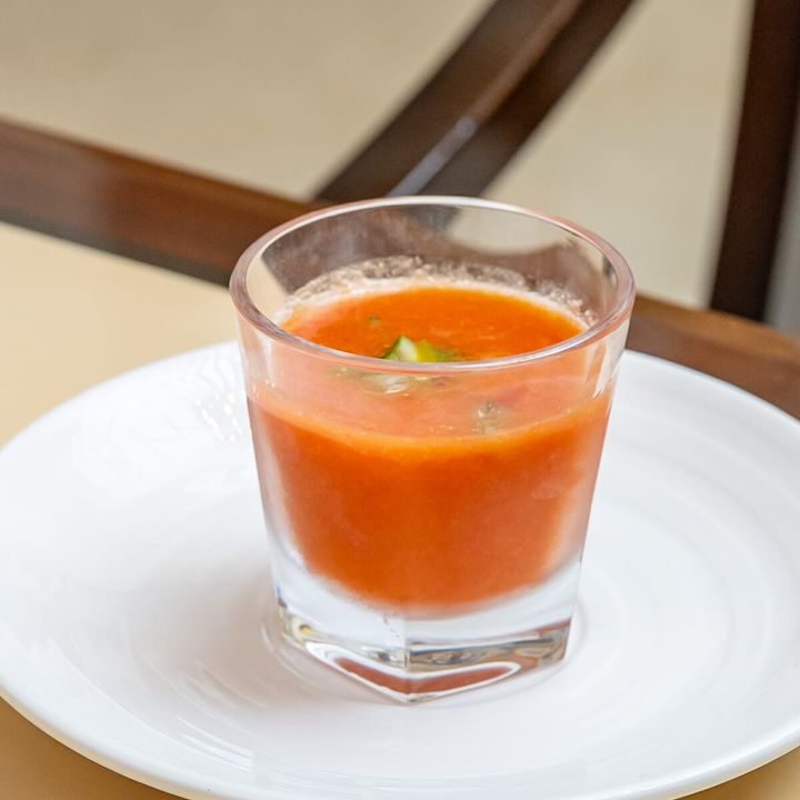 すいかと夏の野菜のガスパチョ