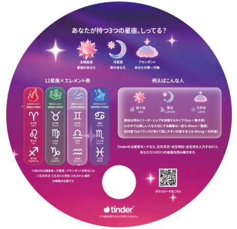 【東京都渋谷区】占星術でつながる大学生イベント！Tinder「アスチャ」ポップアップ開催