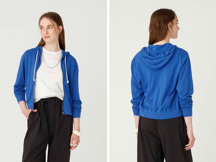 画像: 「Zip Hoodie」￥36,300【フィルメランジェ フォー ロンハーマン】 出典：ロンハーマン