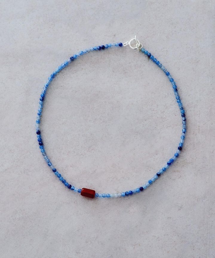 画像: 「blueaventurine necklace」￥13,000 出典：スメリー
