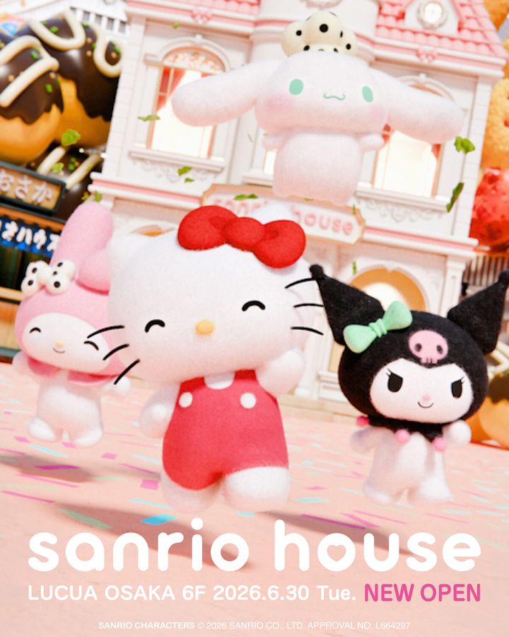 大阪限定カラーのクリアタンブラーやトートバッグ！ルクア大阪「sanrio