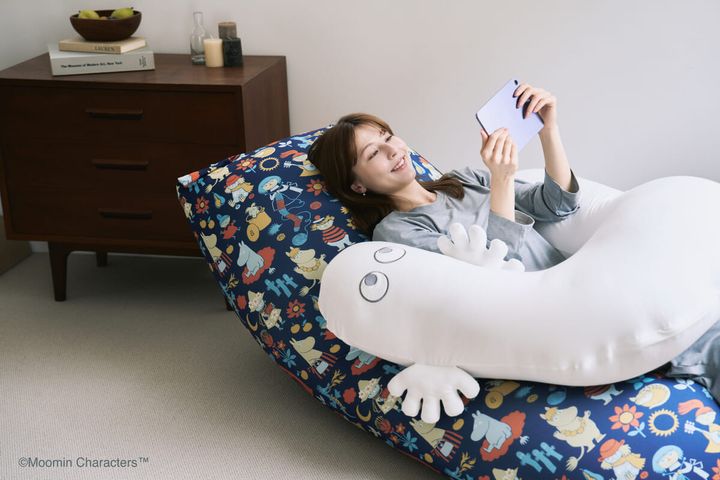 数量限定｜MOOMIN Yogibo Max vintage ＆ Support ニョロニョロセット 03