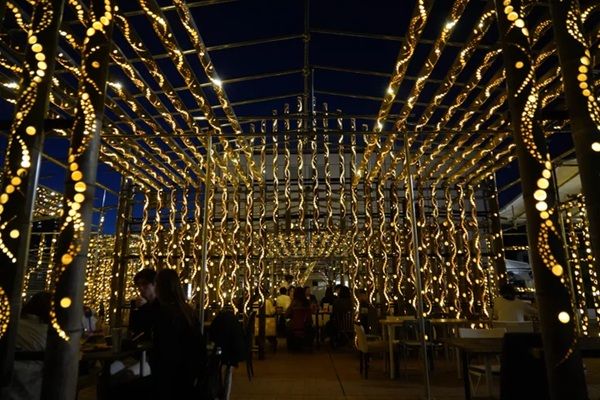 【宮城県仙台市】仙台三越の屋上で、幻想的な竹あかり空間のビアガーデン「Jozenji beer park」開催！