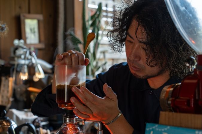 浮雲珈琲店 サイフォン