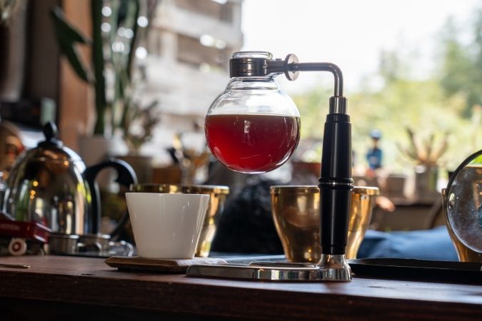 浮雲珈琲店 サイフォンコーヒー