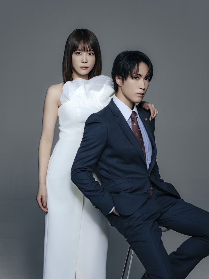 ドラマ『未婚詐欺 私の知らない彼の顔』にW主演する北乃きいと藤原樹 （C）「未婚詐欺 私の知らない彼の顔」製作委員会・MBS width=