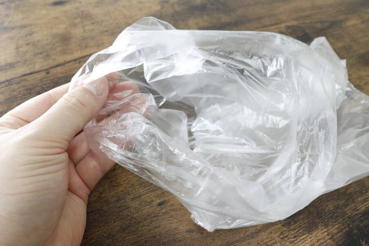 4つの取り出し口が付いたキッチンパック（70枚） 袋の厚み
