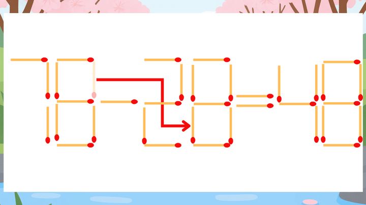 【マッチ棒クイズ】1本だけ動かして正しい式に：78-29=48？の解答画像