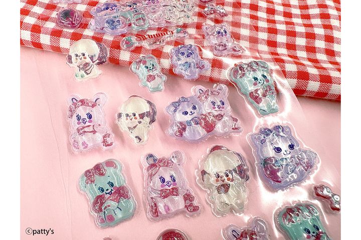 雑貨ブランド「SWIMMER」の立体シール