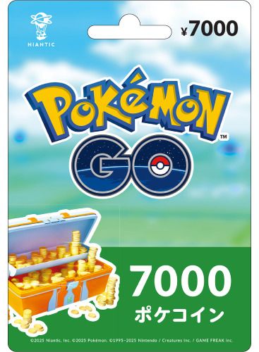 「ポケモン GO ギフトカード」7,000円分