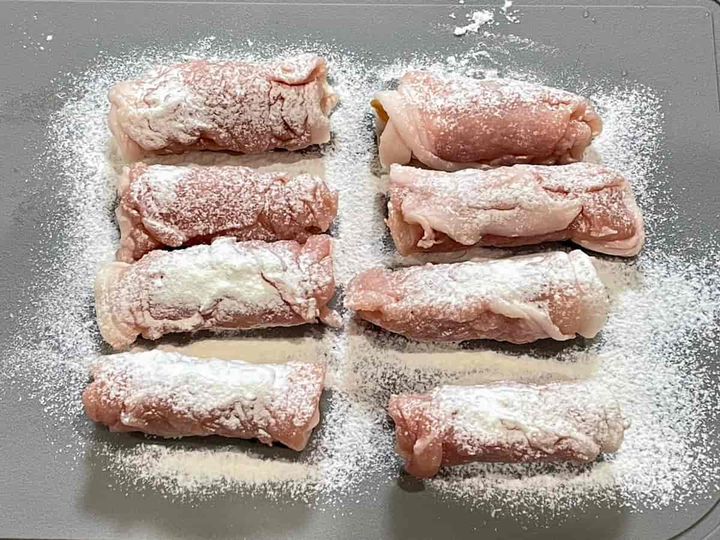 ウインナーの豚肉巻き