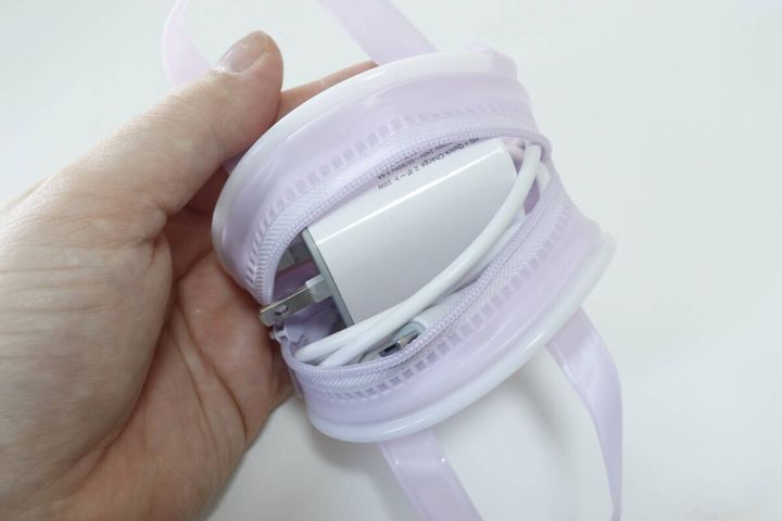 PVCミニスクールバッグ（カラー） ガジェット収納