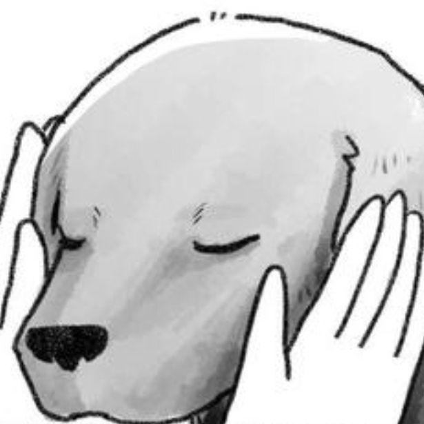 いつの間にか表情からAの感情がわかってくるように 画像提供：「老犬とつづ井」(C)つづ井／文藝春秋